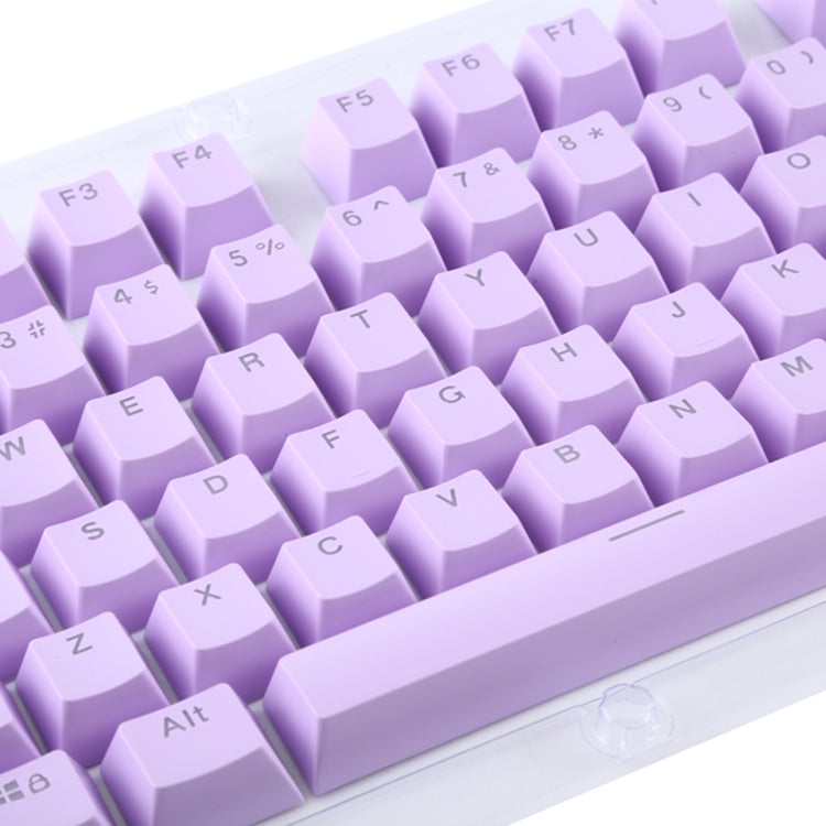 ABS Translucent Keycaps, OEM Highly Mechanical Keyboard, Universal Game Keyboard (Purple)