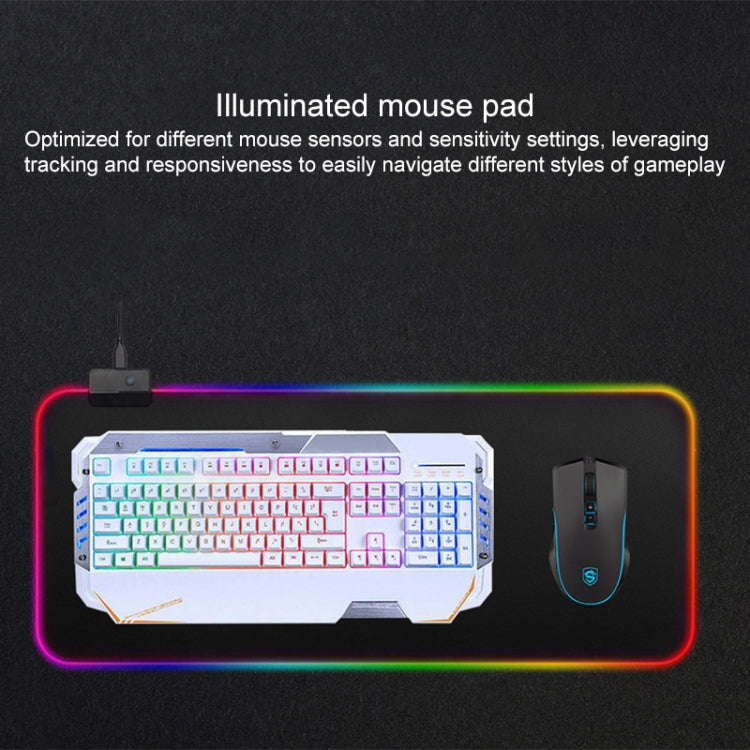 Computer Illuminated Mouse Pad Size: 800 x 300mm