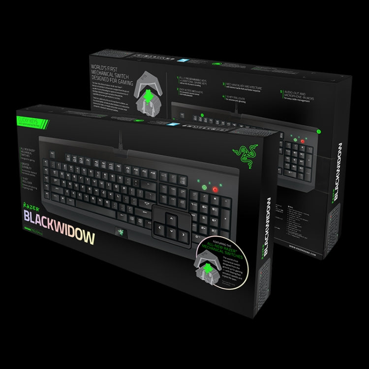 Razer BlackWidow USB Gaming Wired Mechanical Keyboard (Black)
