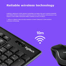 Logitech MK270 2.4GHz Wireless Keyboard + Mouse Set(Black)