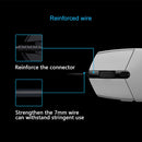 Logitech G102 6-keys RGB Glowing 6000DPI Five-speed Adjustable Wired Optical Gaming Mouse, Length: 2m (White)