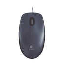 Logitech M90 USB Interface 3-keys Bilateral Symmetry 1000DPI Wired Optical Mouse