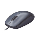 Logitech M90 USB Interface 3-keys Bilateral Symmetry 1000DPI Wired Optical Mouse