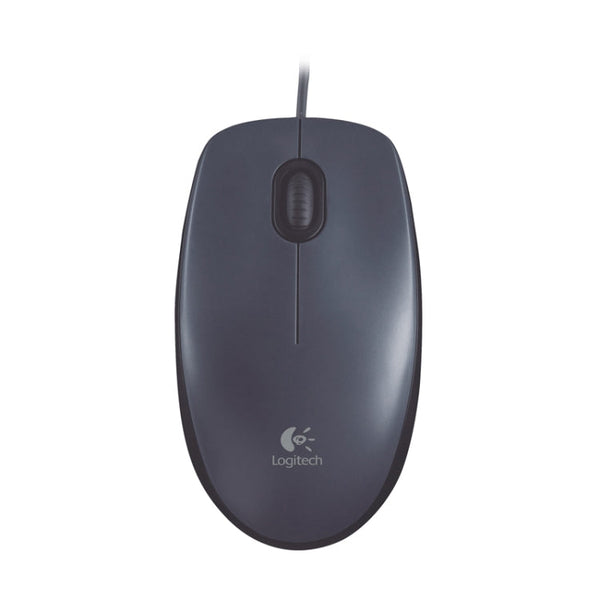 Logitech M90 USB Interface 3-keys Bilateral Symmetry 1000DPI Wired Optical Mouse