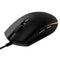 Logitech G102 2nd Gen. LIGHTSYNC 8000 DPI 6 Buttons RGB Backlight USB Wired Optical Gaming Mouse(Black)