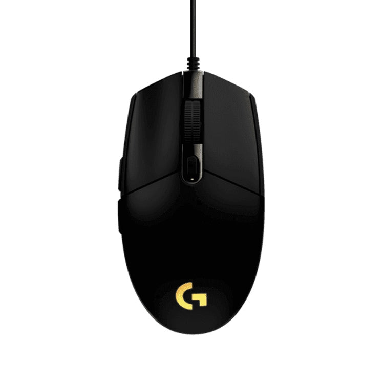 Logitech G102 2nd Gen. LIGHTSYNC 8000 DPI 6 Buttons RGB Backlight USB Wired Optical Gaming Mouse(Black)