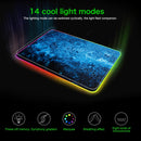 Computer Blue Illuminated Mouse Pad, Size: 90 x 30 x 0.4cm