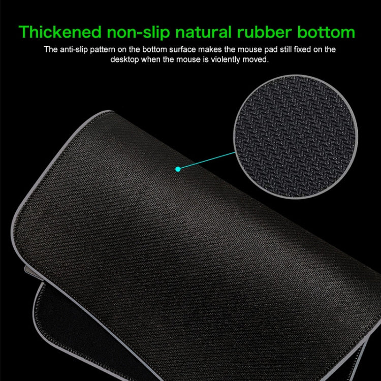 Computer World Map Pattern Illuminated Mouse Pad, Size: 90 x 40 x 0.4cm