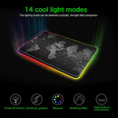 Computer World Map Pattern Illuminated Mouse Pad, Size: 90 x 40 x 0.4cm