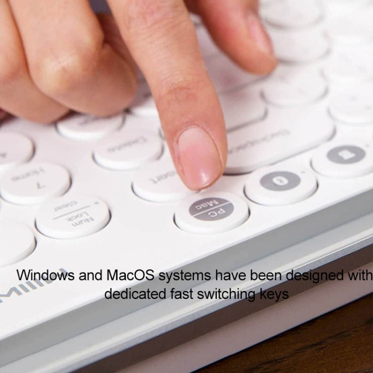 Original Xiaomi MIIIW 102 Keys Bluetooth + 2.4GHz Wireless Dual Modes Keyboard(Black)