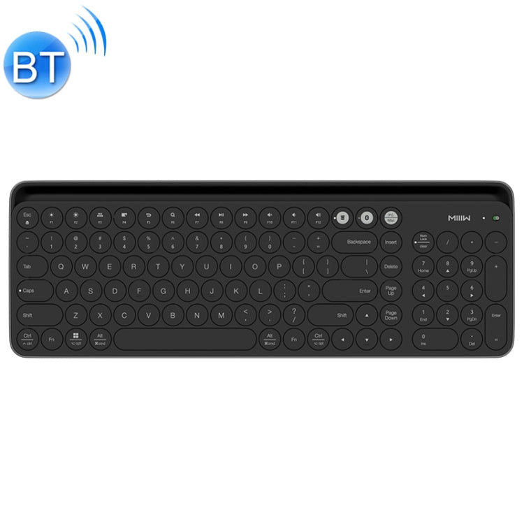 Original Xiaomi MIIIW 102 Keys Bluetooth + 2.4GHz Wireless Dual Modes Keyboard(Black)