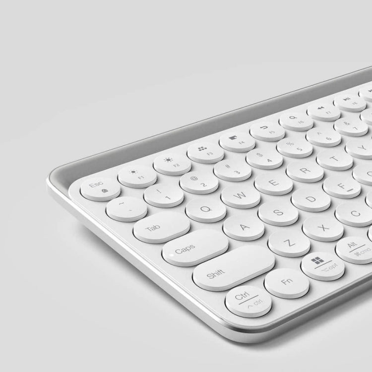 Original Xiaomi MIIIW 102 Keys Bluetooth + 2.4GHz Wireless Dual Modes Keyboard(White)