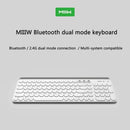 Original Xiaomi MIIIW 102 Keys Bluetooth + 2.4GHz Wireless Dual Modes Keyboard(White)