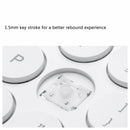 Original Xiaomi MIIIW 102 Keys Bluetooth + 2.4GHz Wireless Dual Modes Keyboard(White)