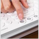 Original Xiaomi MIIIW 102 Keys Bluetooth + 2.4GHz Wireless Dual Modes Keyboard(White)