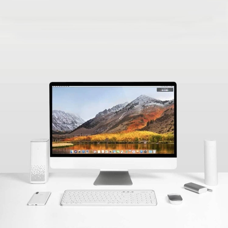 Original Xiaomi MIIIW 102 Keys Bluetooth + 2.4GHz Wireless Dual Modes Keyboard(White)