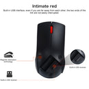 Lenovo M120 Pro Fashion Office Red Dot Wireless Mouse (Black)