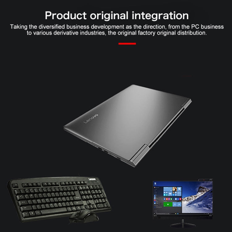 Lenovo M120 Pro Fashion Office Red Dot Wireless Mouse (Black)