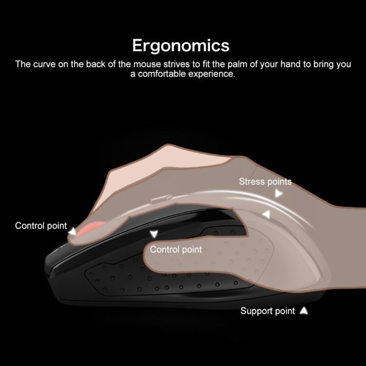 Lenovo M21 One-key Service Wireless Mouse (Black)