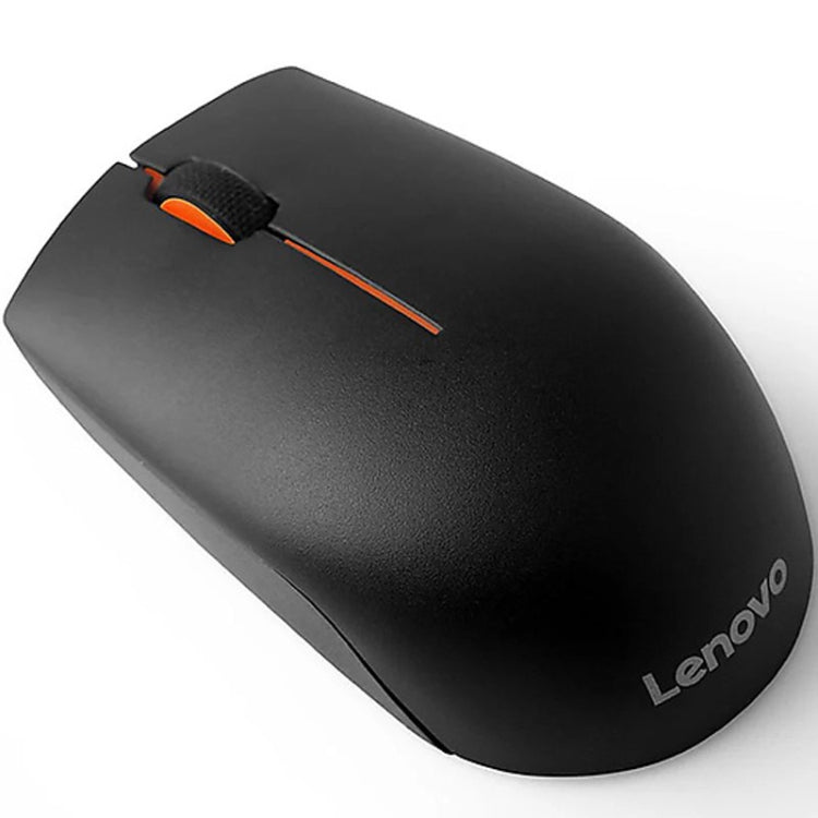 Lenovo N1901A-L300 Simple Design Wireless Optics Mouse (Black)