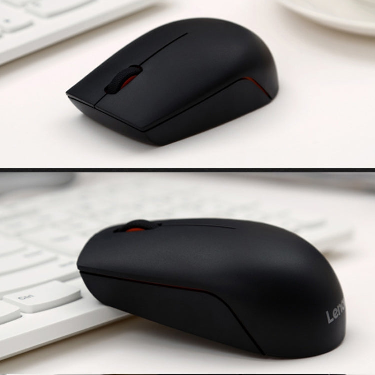 Lenovo N1901A-L300 Simple Design Wireless Optics Mouse (Black)