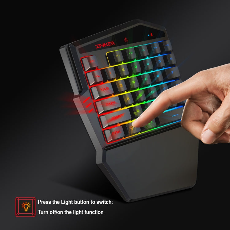 HXSJ K99 Bluetooth 4.2 Mobile Game Keyboard Throne Mouse Set