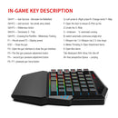HXSJ K99 Bluetooth 4.2 Mobile Game Keyboard Throne Mouse Set