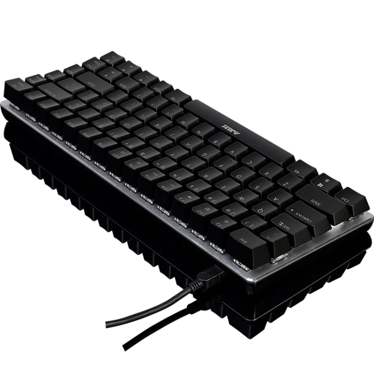 Ajazz 82 Keys Laptop Computer Gaming Mechanical Keyboard (Black Blue Shaft)