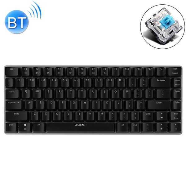 Ajazz 82 Keys Laptop Computer Gaming Mechanical Keyboard (Black Blue Shaft)