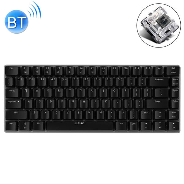 Ajazz 82 Keys Laptop Computer Gaming Mechanical Keyboard (Black Shaft)