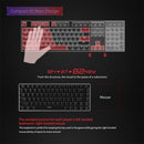 Ajazz 82 Keys Laptop Computer Gaming Mechanical Keyboard (Black Shaft)