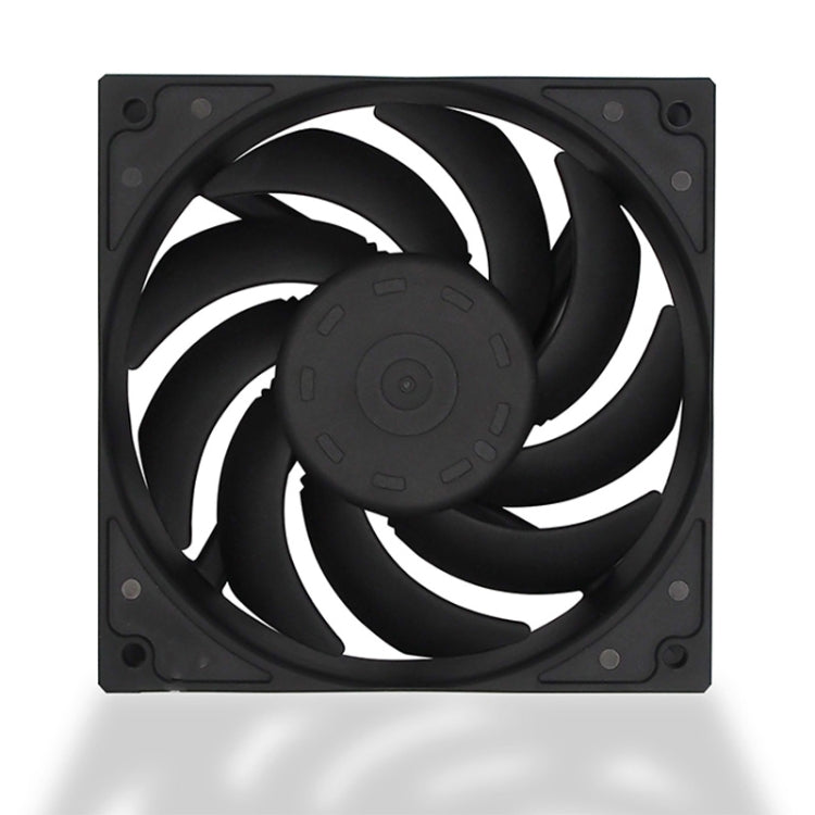 F120 Computer CPU Radiator Cooling Fan (Black)