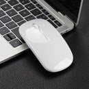HXSJ M80 2.4GHz Wireless 1600DPI Three-speed Adjustable Optical Mute Mouse (White)