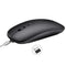 HXSJ M80 2.4GHz Wireless 1600DPI Three-speed Adjustable Optical Mute Mouse (Rose Gold)