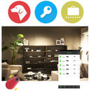 iTAG Smart Wireless Bluetooth V4.0 Tracker Finder Key Anti- lost Alarm Locator Tracker(Red)