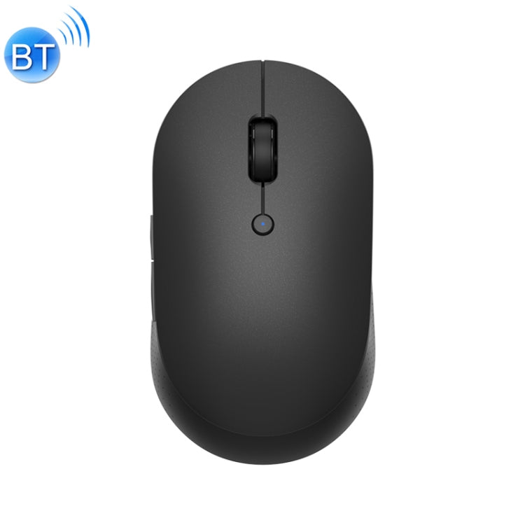 Original Xiaomi 2.4G Wireless Bluetooth 4.2 Dual Mode Silent Mouse (Black)