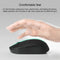 Original Xiaomi 2.4G Wireless Bluetooth 4.2 Dual Mode Silent Mouse (Black)