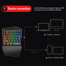 HXSJ V100-2+S100+P5 Bluetooth Mobile Game Keyboard Mouse Converter Set