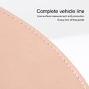 Microfiber Crazy Horse Texture Circular Waterproof Mouse Pad(Black)