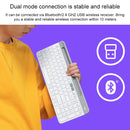 Logitech K580 Dual Modes Thin and Light Multi-device Wireless Keyboard with Phone Holder (White)