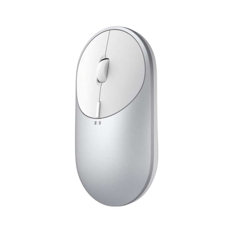Original Xiaomi Portable Mouse 2 Optical Wireless Bluetooth 4.2 RF 2.4GHz 4000DPI Adjustable Dual Mode Mouse (Silver)