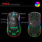 HXSJ J900 6 Keys RGB Lighting Programmable Gaming Wired Mouse (Black)