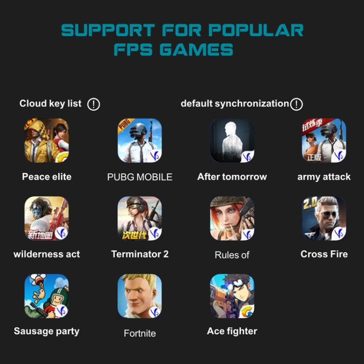 SHIPADOO F6 One Hand Wired Gaming Keyboard