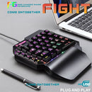 SHIPADOO F6 One Hand Wired Gaming Keyboard