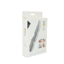 PR-03 2.4G USB Receiver Adjustable 1600 DPI Wireless Optical Pen Mouse for Computer PC Laptop Drawing Teaching(Grey)