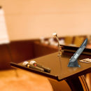 PR-03 2.4G USB Receiver Adjustable 1600 DPI Wireless Optical Pen Mouse for Computer PC Laptop Drawing Teaching(Grey)