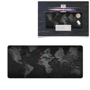 YINDIAO Large Rubber Mouse Pad Anti-skid Gaming Office Desk Pad Keyboard Mat, Size: 800x300mm (World Map)