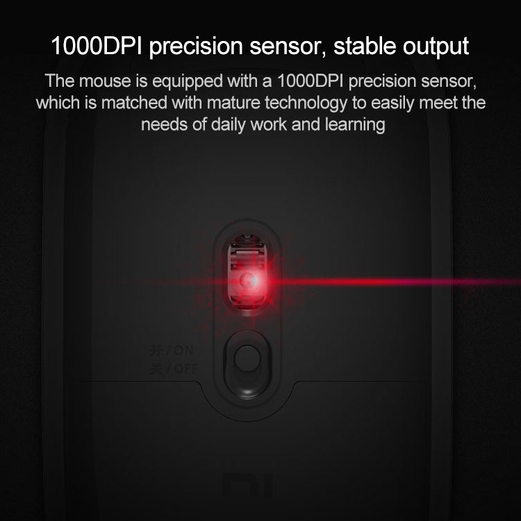 Original Xiaomi 2.4GHz Wireless Keyboard + Mouse Set for Notebook Desktop Laptop(Black)