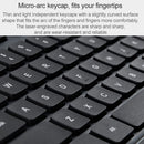Original Xiaomi 2.4GHz Wireless Keyboard + Mouse Set for Notebook Desktop Laptop(Black)