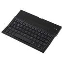GK608 Ultra-thin Foldable Bluetooth V3.0 Keyboard, Built-in Holder, Support Android / iOS / Windows System (Black)